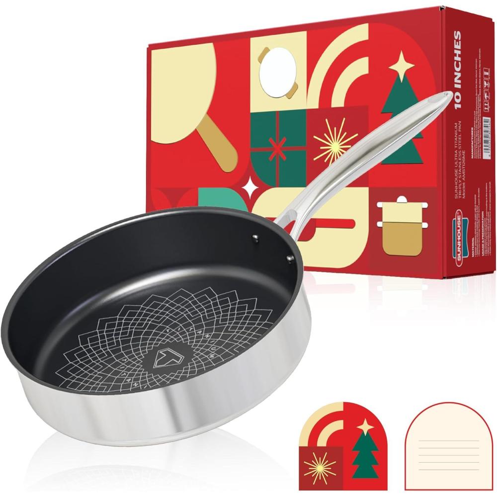 image:imageSUNHOUSE Cookware for Cooking FRY PAN LIMITED BOX 10 inch