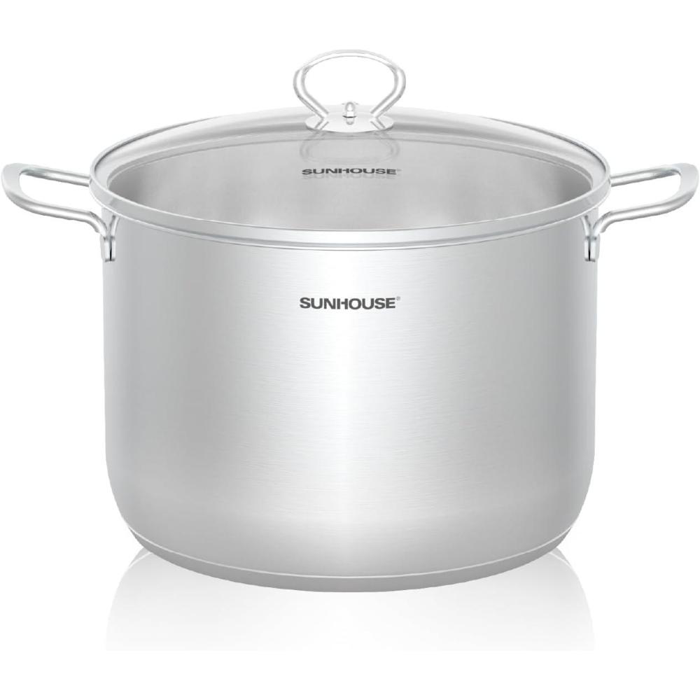 image:imageSUNHOUSE Pots for Cooking STOCK POT 126 Quarts